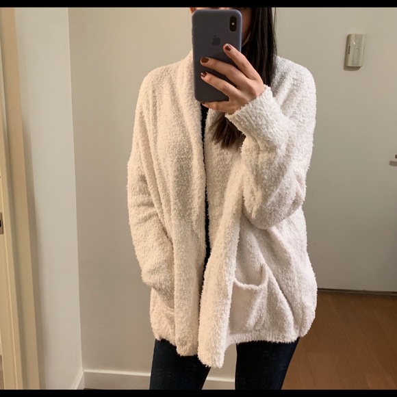 Soft Shearling Cardigan - Picture 7 of 8